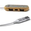 Hub USB c ecologico personalizzato Roly Badoc personalizzate o neutre