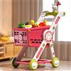 Mini carrello della spesa giocattolo per bambini, carretto del supermercato con