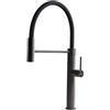 Foster Miscelatore monocomando con canna girevole e snodabile 8424 856 finitura acciaio PVD gun metal
