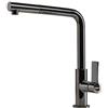 Foster Miscelatore monocomando con canna girevole ed estraibile 8498 856 finitura ottone PVD gun metal