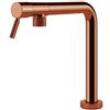 Foster Miscelatore monocomando con canna girevole a scomparsa 8524 008 finitura ottone PVD copper