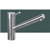Foster Miscelatore monocomando con canna girevole e bocca estraibile 8550 000 finitura ottone satinato