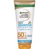 Garnier Crema solare con SPF 50+ per bambini, crema solare con protezione solare molto elevata, anti-secchezza della pelle, Ambre Solaire Kids Sensitive Expert+, 1 x 175 ml