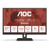 AOC 27E3UM - Monitor Full HD da 27 pollici, AdaptiveSync, altoparlanti (1920x1080, 75 Hz, DisplayPort, HDMI, VGA, hub USB), colore nero