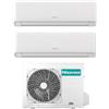Hisense Climatizzatore Inverter Hisense Ecosense Wi-fi Dual Split 7000+7000 Btu 2AMW42U4RGC R-32 A++