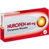 Nurofen Farmaco Antinfiammatorio E Antidolorifico Ibuprofene 400 Mg 12 Compresse Rivestite