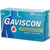 Gaviscon 500mg+267mg Trattamento Sintomatico Del Bruciore Di Stomaco Occasionale Gusto Menta 24 Compresse Masticabili
