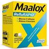 Maalox RefluRapid Per Acidità e Reflusso Gastrico 40 Compresse