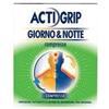 Johnson & Johnson Actigrip Giorno & Notte Farmaco Per I sintomi Di Influenza e Raffreddore 12 + 4 Compresse