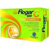 ABC Farmaceutici FLOGAR C 600 CON VITAMINA C 14 BUSTINE GUSTO ARANCIA