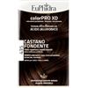 Zeta Farmaceutici EUPHIDRA COLORPRO XD 435 CASTANO FONDENTE GEL COLORANTE CAPELLI IN FLACONE + ATTIVANTE + BALSAMO + GUANTI