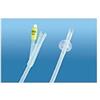 Safety CATETERE FOLEY IN SILICONE TRASPARENTE A 2 VIE CON SCANALATURE LONGITUDINALI CON PALLONCINO 5-10ML DIAMETRO CH20 6,66MM LUNGHEZZ