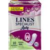 Fater PANNOLONE SAGOMATO LINES SPECIALIST NORMAL 10 PEZZI