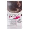 BIONIKE SHINE ON FAST TRATTAMENTO COLORANTE CAPELLI CASTANO CHIARO 500 FLACONE 60 ML + TUBO 60 ML