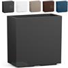 Veca Cassetta Matheria Alta a doppia parete con rotelle cm 58x29x60h