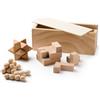 Set giochi 3 pezzi in legno personalizzati Roly Rocks personalizzate o neutre