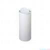Gettacarta Con Coperchio Girevole - Diam. 25 Cm. Alt. 70 Cm. - Bianco