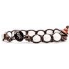 Tamashii Bracciale originale tibetano Tamashii realizzato con pietre naturali AGATA WHITE