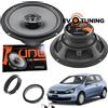 HERTZ KIT 4 Casse Altoparlanti Hertz X165 Anteriori e posteriori per VW Golf 6 VI
