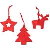 Set decorazioni natalizie in feltro Carol personalizzate o neutre