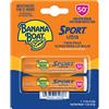 Banana Boat Sport Ultra Lip Balm Sunscreen, Broad Spectrum SPF 50.15oz. - Twin Pack