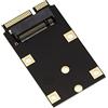 KALEA-INFORMATIQUE M2 M Adattatore da chiave a miniPCIe per il montaggio di una scheda M.2 in uno slot mini PCIe full-size