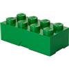 Room Copenhagen Contenitore Portavivande Lego a 8 Bottoncini, Piccolo Contenitore o Portamatite, Verde
