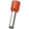 Itw Construction Products Italy Srl Terminale a Tubetto Collare Isolato 10/Nmmq Rosso Elematic E024D