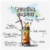 International Graphics - Immagine finita - Vincent, Oriol - ''Tequila Sunrise''- 30 x 30 cm - Stampa diretta su acrilico