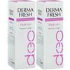 Rottapharm SpA DERMA FRESH Deo Ipersudorazione Roll-on Set da 2 2x75 g Roller