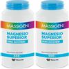 MASSIGEN® Magnesio Superior Zero Zuccheri 2x300 g Polvere per soluzione orale