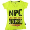 NPC WEAR Women's Combed Cotton V-neck Top