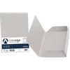 FAVINI 25 cartelline 3 lembi ACQUA 200gr 24,5x34,5cm ghiaccio FAVINI