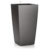 LECHUZA CUBICO Premium 22 antracite metallizzato 18463