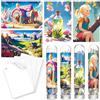 LinPuzzle Mini puzzle per adulti (4 confezioni) Puzzle da 150 pezzi con progetto di riferimento, micro puzzle, viene fornito con pinzette per piccoli puzzle e risparmio di puzzle, adatto come regalo