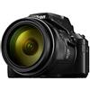 Nikon Coolpix P950 Fotocamera Digitale, Sensore CMOS 16,79 MP, Zoom ottico 83X, filmati 4K, LCD a angolazione variabile, mirino elettronico OLED, WiFi, Bluetooth, Nero