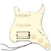 Alnicov Set di pickup humbucker battipenna precablati caricati SSH a 3 strati per chitarra elettrica Strat ST Cream