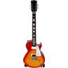 MLI Miniatura di chitarra elettrica Gibson Jimmy Page Led Zeppelin MGT-2035, scala 1:4, ideale come regalo per gli amanti della musica rock