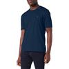 FYNCH-HATTON Maglietta Basic T-Shirt, Blu (Midnight 672), L Uomo