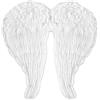 Widmann Maxi ali in piume bianche modellabili 67x64 cm piumate
