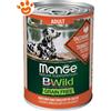 Monge Bwild Dog Adult Grain Free Tacchino Zucca e Zucchine - Lattina da 400 gr