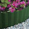 TENAX Ondadeco Verde, Bordura Flessibile in plastica ondulata, Lunghezza 10 m, Altezza 9 cm, Ideale per Contenere Bordure di aiuole, Giardini e vialetti
