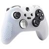 OSTENT Custodia morbida in gomma protettiva in silicone per Xbox One Elite Controller colore bianco