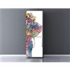 Oedim - Vinile per Frigorifero con Elefante Mandala, 200 x 70 cm, Adesivo Resistente e di Facile Applicazione, Adesivo Decorativo dal Design Elegante