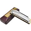 YUEKO Suzuki Folkmaster 1072 Armonica diatonica Standard Principiante Blues Arpa Gaita Chiave di A/Ab/B/Bb/C/D/Db/E/Eb/F/F #/G Strumento Musicale… (Chiave di Bb)
