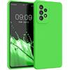 kwmobile Cover per Samsung Galaxy A53 5G Custodia - Back Case per Smartphone in Silicone TPU - Protezione Gommata - verde lime