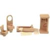 Great Gizmos GG8404 Woodland Casa delle Bambole, Bagno, Mobili in Legno