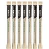 Tessera Bio Products Q08145BW - Cannuccia di carta rigida, dritta, 1/1, confezione da 500 pezzi, diametro 0,8 cm, lunghezza 14,5 cm, colore: Nero