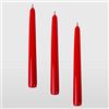 La Briantina Candele Decorative, Rosso, Altezza 20 cm x ø 2