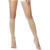 MISSMAOM_Fashion2019 Calze a Compressione Graduata, Fascia Polpaccio Compressione Maniche a Compressione per Stinco, Vene Varicose, Edema, Migliorare la Circolazione e Ridurre il Gonfiore,Pelle,M